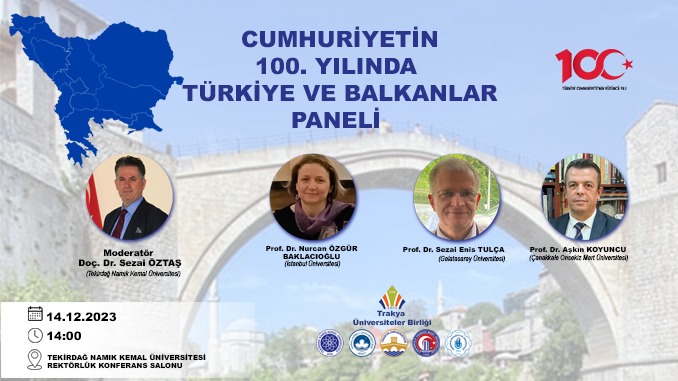 Cumhuriyetin 100. Yılında Türkiye ve Balkanlar-Banner-TÜB